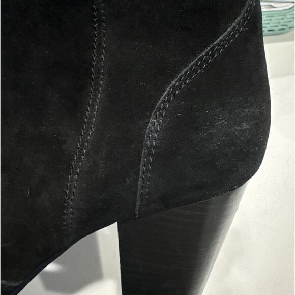 Joie Women’s Size 40 Black Suede Booties Boots Boho Festival Classic READ - Picture 16 of 16